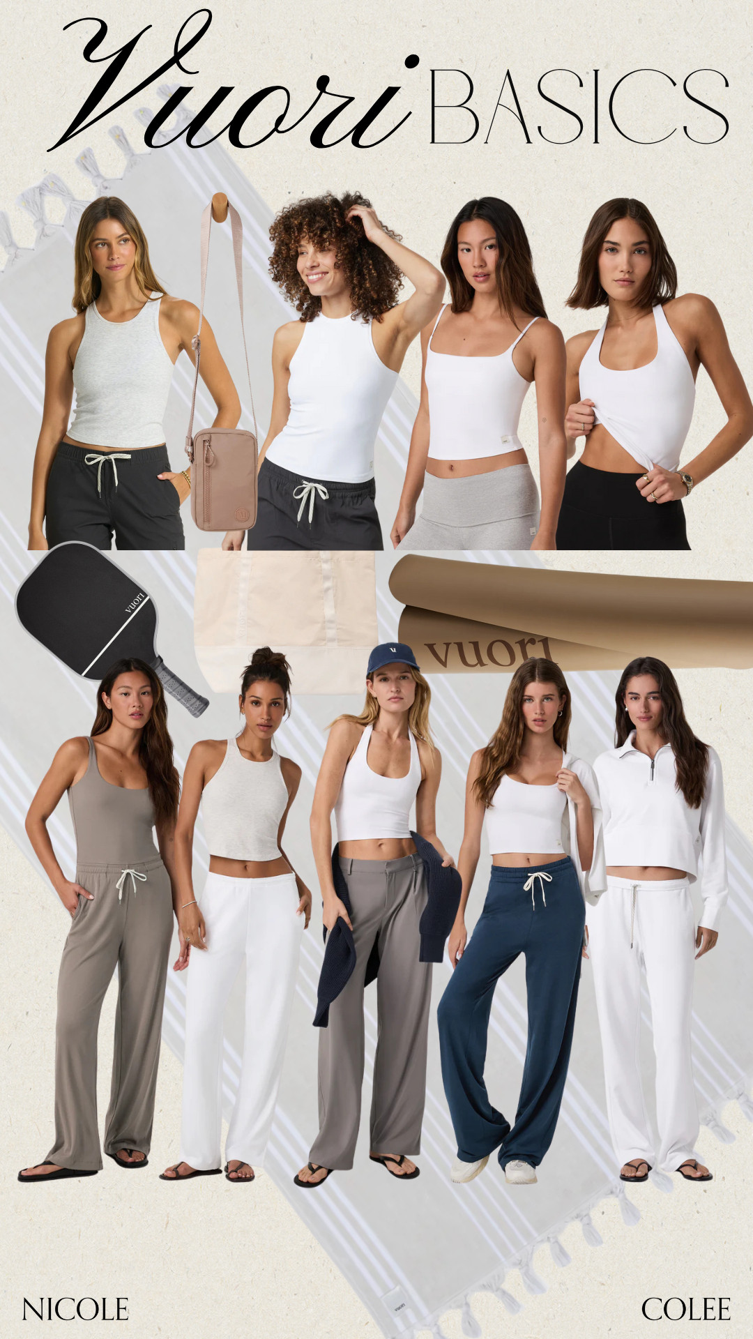 Shop my latest faves from the Vuori basics collection.  LOVE these, perfect for travel, lounge, gym, pilates, or a cozy nigh tin!

Nicole Colee, Gym, workout, loungewear 

 #LTKGiftGuide #LTKdayinmylife #LTKmorningroutine