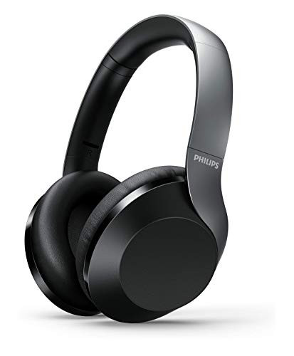Philips PH805 Active Noise Canceling (ANC) Over Ear Wireless Bluetooth Performance Headphones w/ Hi-Res Audio, Comfort Fit and 30 hours of playtime (TAPH805BK) | Amazon (US)