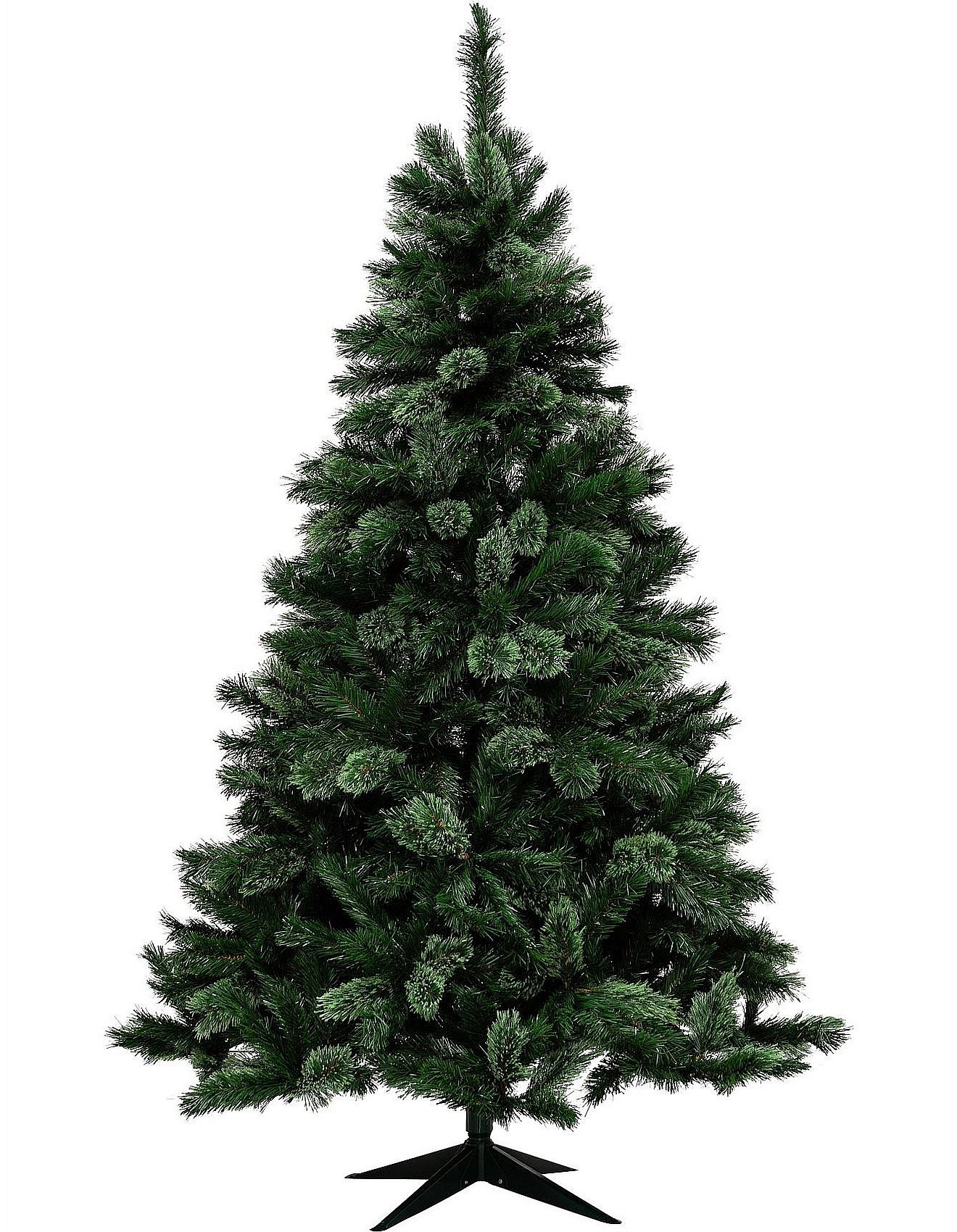 210 CM ASPEN DARK GREEN CASHMERE TIPPED CHRISTMAS TREE | David Jones (Australia & New Zealand)