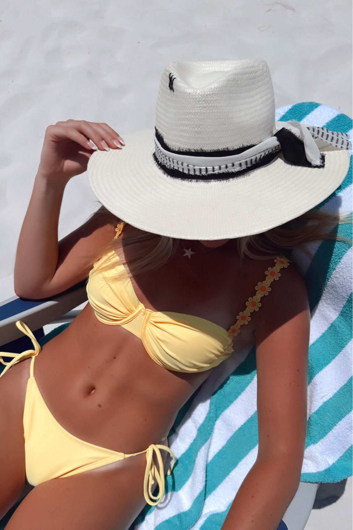 Loving yellow this summer!!💛🌟

My swimmy is from Target and I’m wearing XS in the bottoms and a small in the top!

My hat is custom made from Rustler Hat Co 🤩 So glad you are here!🤍✨ Xo!!

#LTKTravel #LTKSwim #LTKFindsUnder100