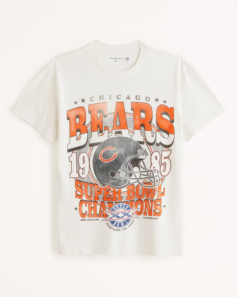 Chicago Bears Graphic Tee | Abercrombie & Fitch (US)