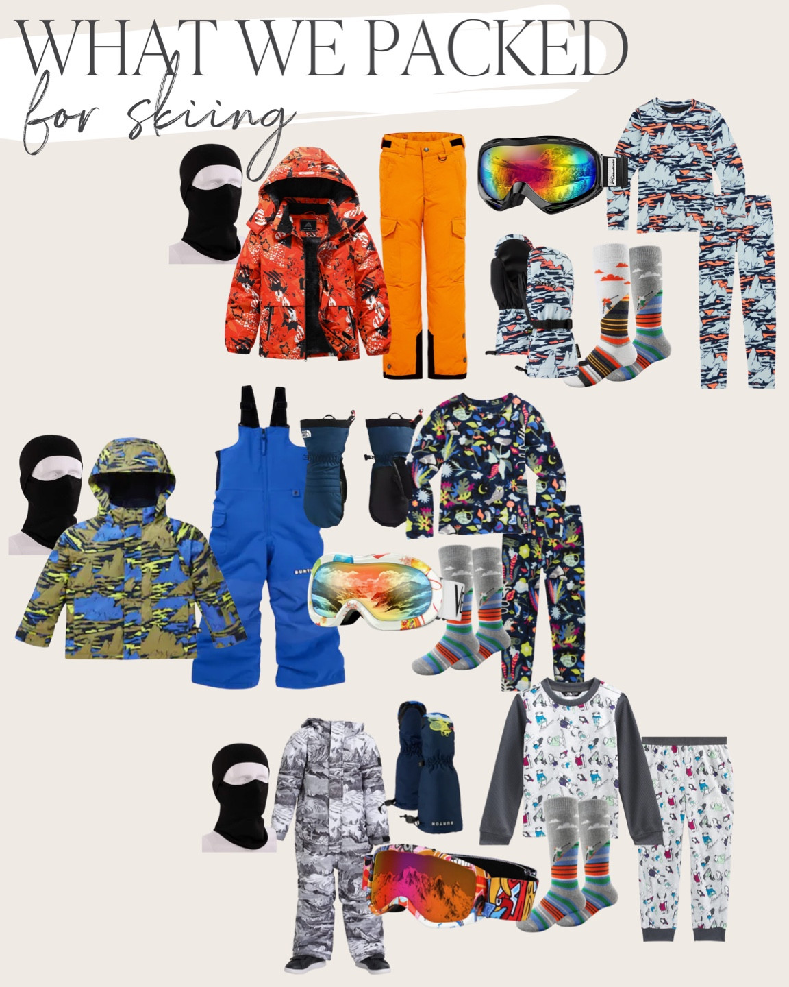 What we packed for the kids for our ski trip! 

#LTKtravel #LTKfamily #LTKkids