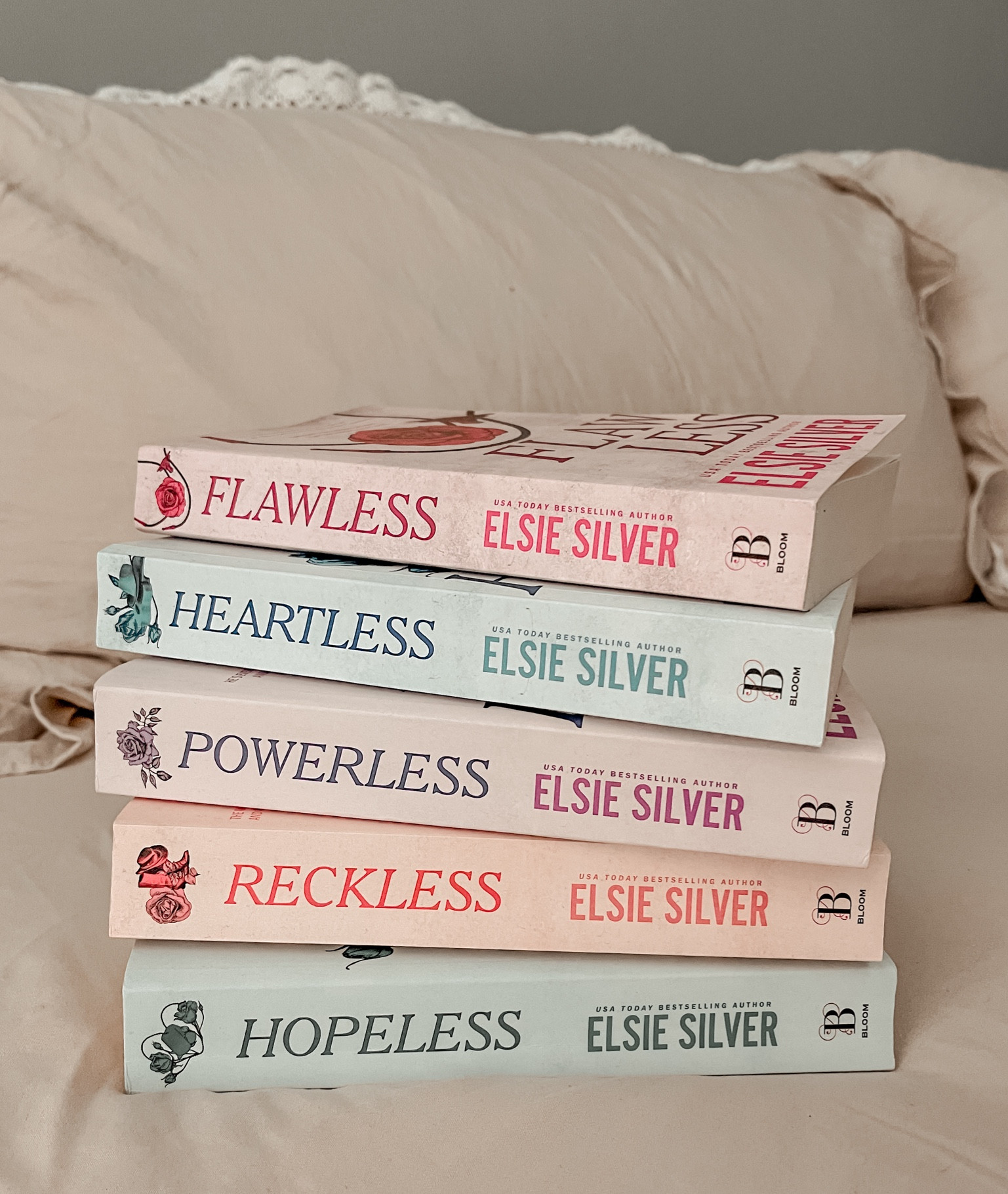 Absolutely OBSESSED with this series #books #reading #ElsieSilver