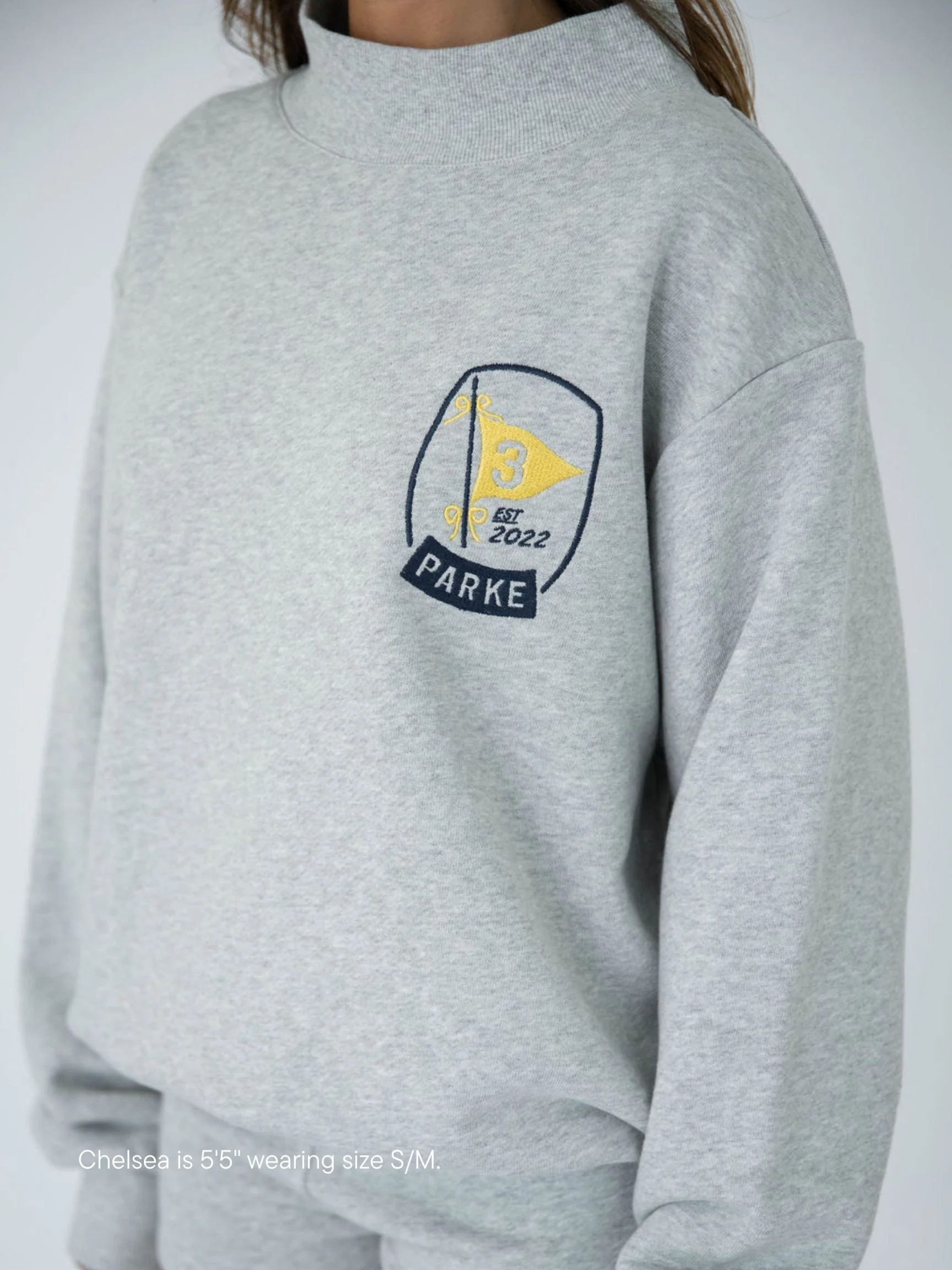 Embroidered Birthday Mockneck | Parke