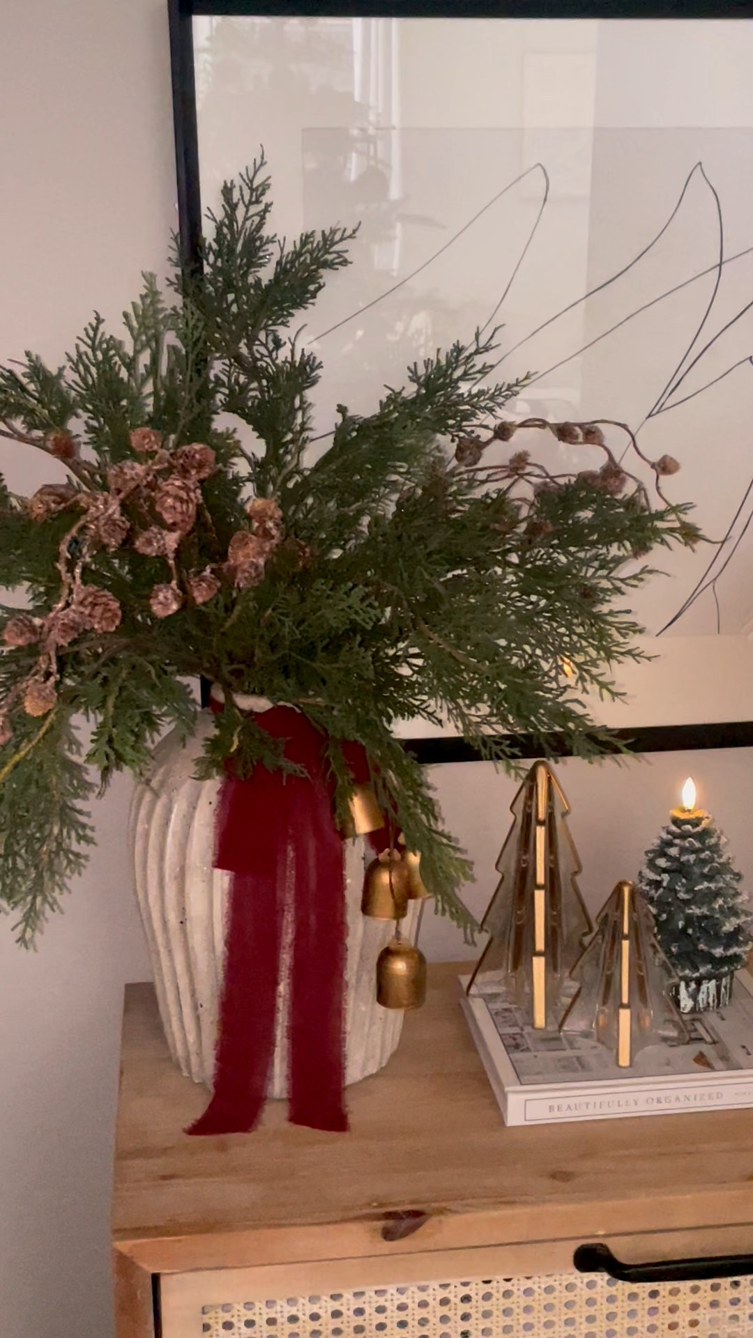 Decorate my corner area with me!

#LTKHoliday