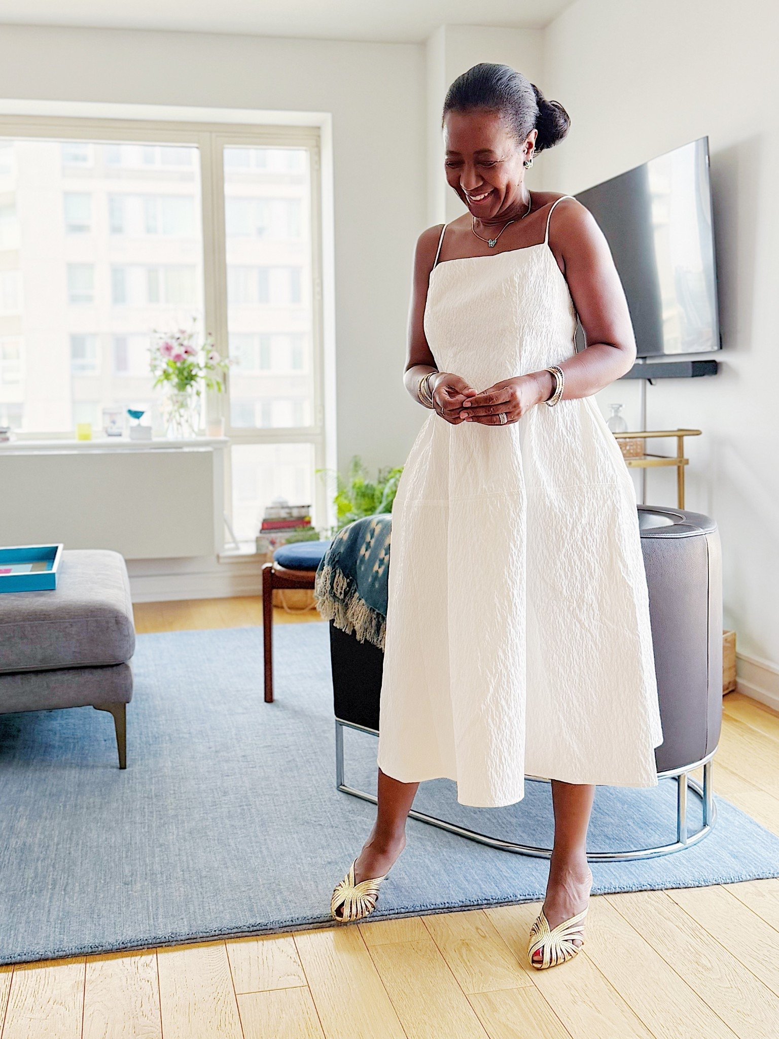 A white sundress is always a good idea. 

#LTKStyleTip #LTKFindsUnder100 #LTKSeasonal