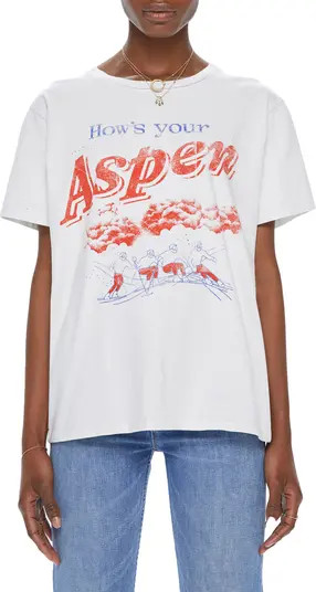 MOTHER The Rowdy Cotton Graphic Tee | Nordstrom | Nordstrom