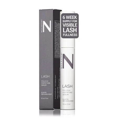 NULASTIN Eyelash Serum for Thicker Looking Lashes - Follicle Fortifying LASH Serum - Clinically Tested Eyelash Enhancing with Keratin - From the Experts in Brows and Lashes 0.1 Fl Oz | Walmart (US)