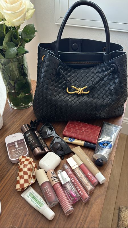 my new Amazon bag & everything in it! 🖤

#LTKitbag #LTKstyletip #LTKbeauty