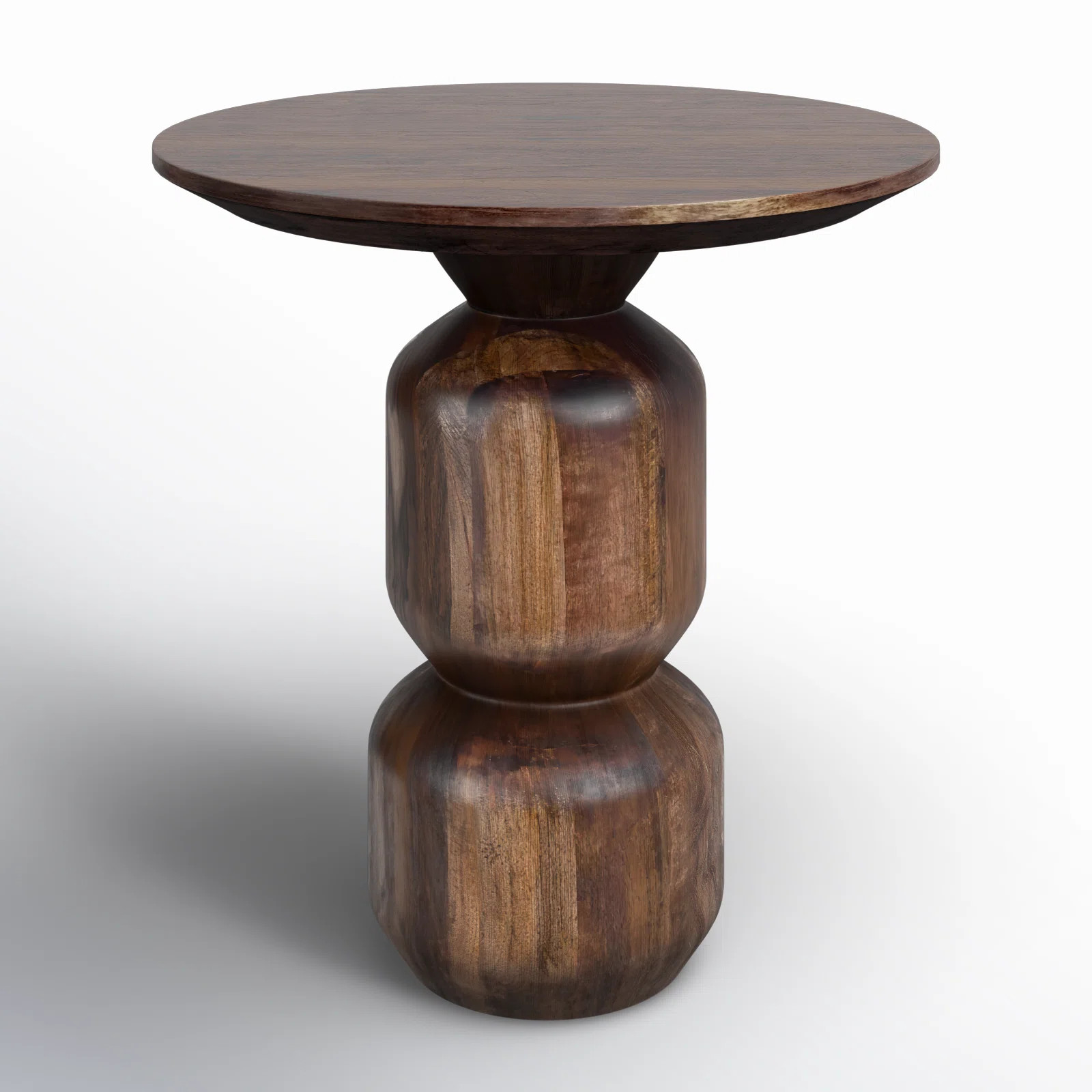 AllModern Rafaella Solid Wood Pedestal End Table | Wayfair | Wayfair North America