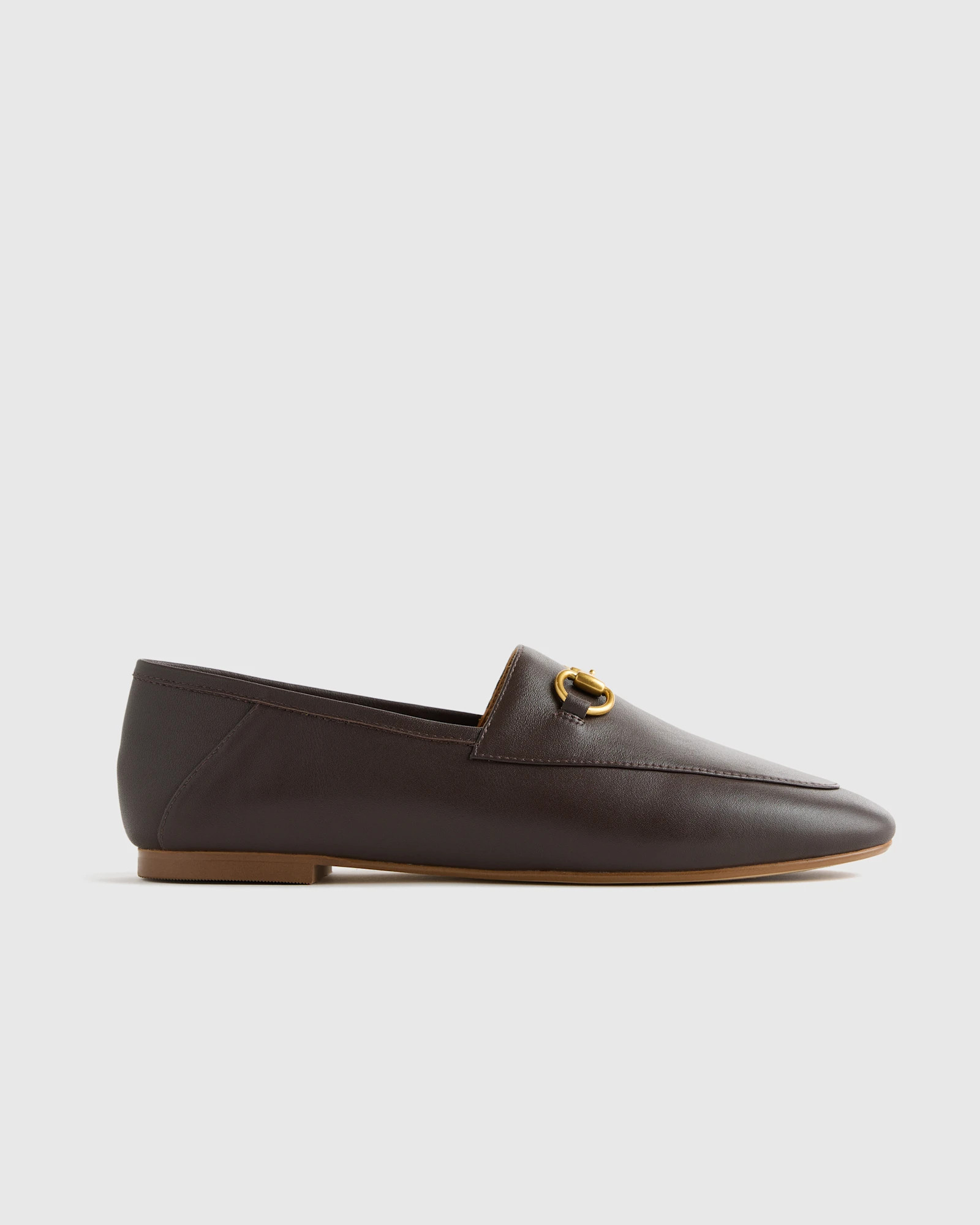 Women's Italian Leather Horsebit Loafer in Bone | Quince