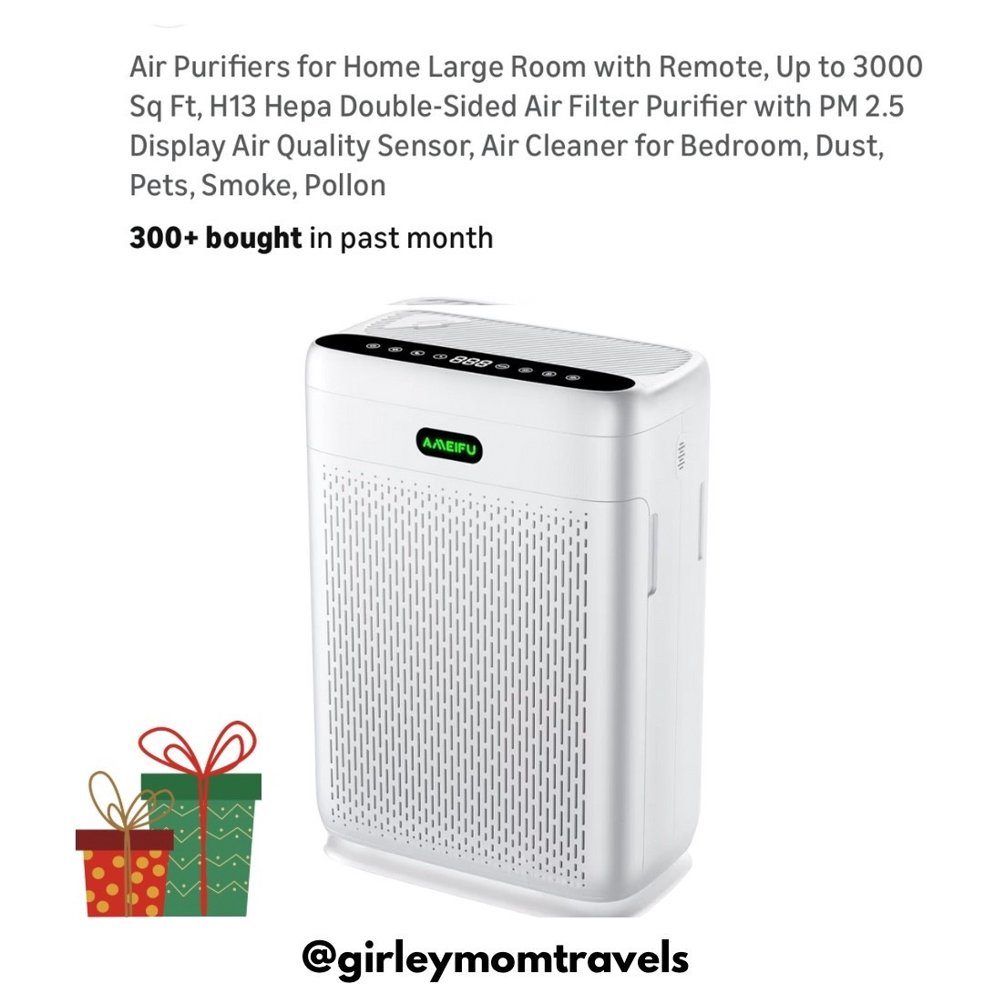 Air purifier for bedroom! I've been using this for a few months now and really notice a difference. Highly recommend! 

#LTKHome #LTKHoliday #LTKGiftGuide
