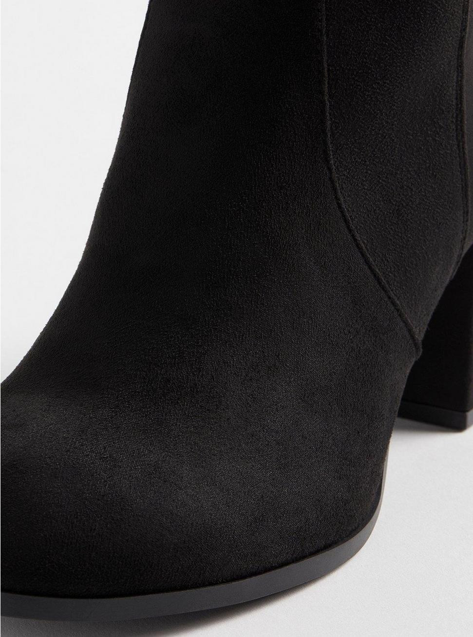 Block Heel Stretch Knee Boot (WW) | Torrid (US & Canada)