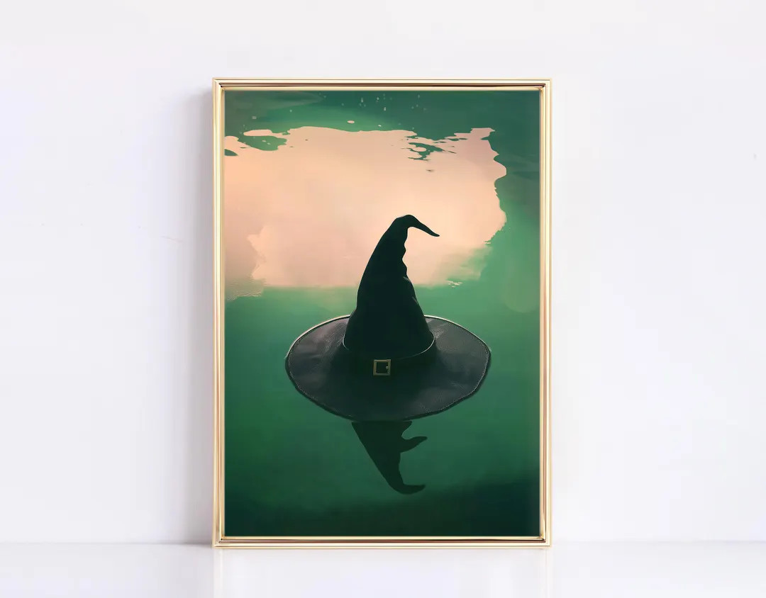 I'm Melting Wicked Witch Hat Wicked Digital Art St Patricks Day Art Green Art Wizard of Oz Wicked... | Etsy (US)