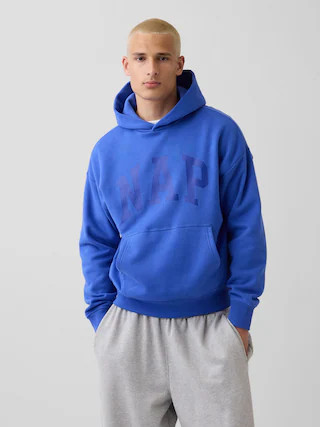 Adult VintageSoft NAP Logo Hoodie | Gap (CA)