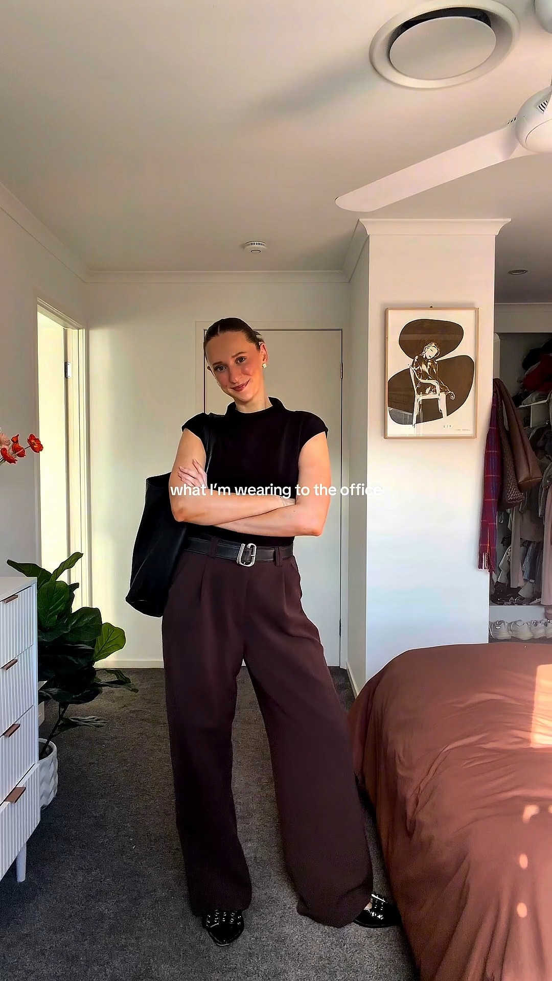 one of my go-to’s on rotation 🤎 top is old forever new, belt is sir + shoes old alias Mae xx 

#LTKsummer #LTKworkwear #LTKaustralia