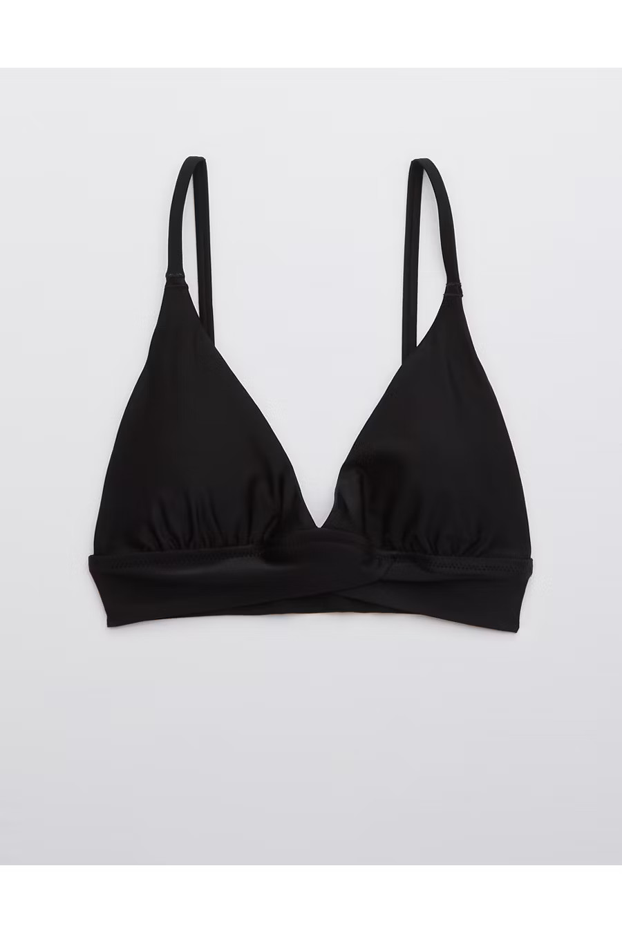 Aerie Crossover Triangle Bikini Top | American Eagle Outfitters (US & CA)