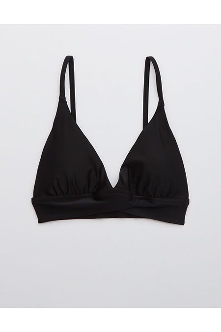 Aerie Crossover Triangle Bikini Top | American Eagle Outfitters (US & CA)