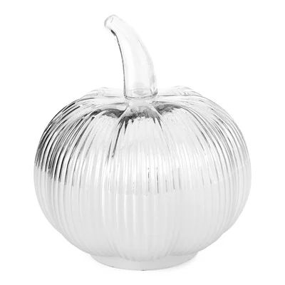 JCP Frosted Bottom Glass Pumpkin Tabletop Decor | JCPenney