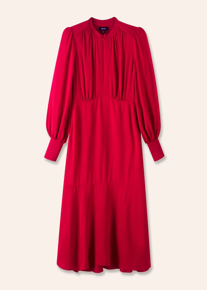 Elegant Panelled Midi Dress | ME+EM US