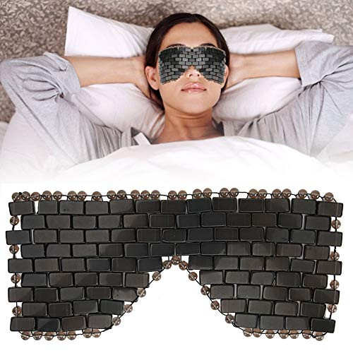 Jade Eye Mask, Jade Stones Anti-Aging Cooling Jade Eye Mask Sleeping Masks Eye Treatment Massager... | Amazon (US)