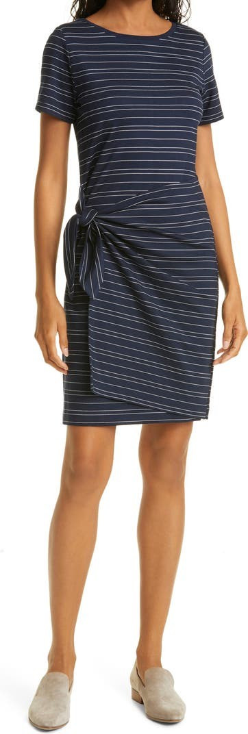 Twansia Stripe Side Twist Dress | Nordstrom