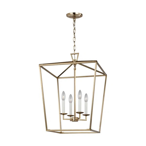 Estelle 4 - Light Lantern Square Chandelier | Wayfair North America