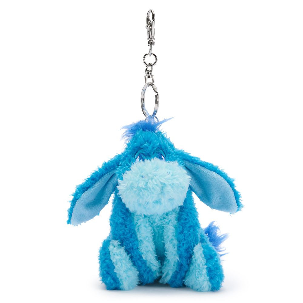 Eeyore Plush Keychain Bag Charm \u2013 Winnie the Pooh \u2013 Blue \u2013 5'' \u2013 Exclusive \u... | Disney Store