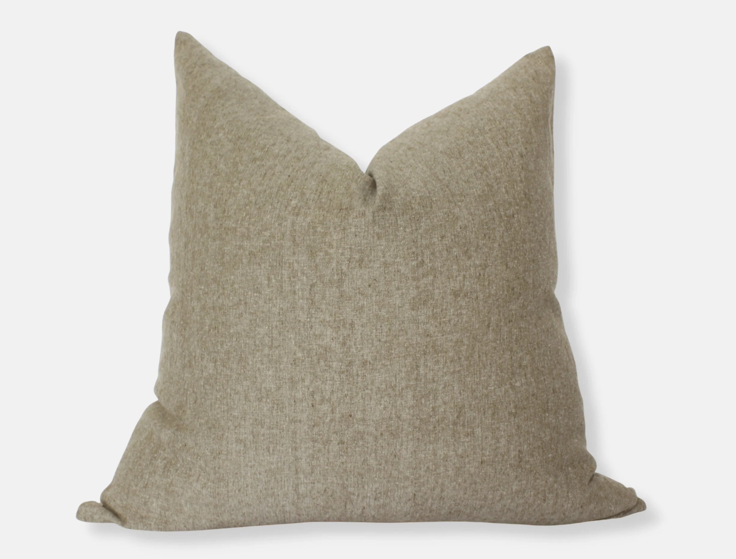 Light Olive Pillow Cover | Textileish Designs