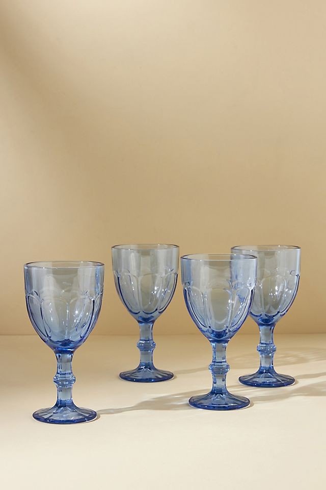 Louise Wine Glasses, Set of 4 | Anthropologie (US)