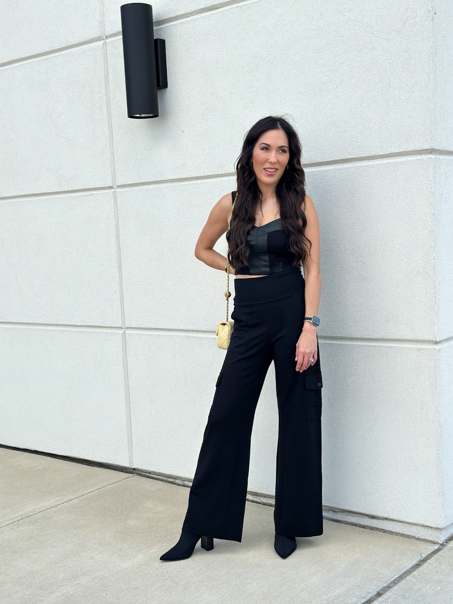 This outfit is fall perfection from Cabi clothing! I love layering it with a fall jacket for a great fashion outfit. The bralette is so trendy and the cargo pants are the most comfortable pants ever! Wearing a size small. #cabiclothing #fallforcabi

#LTKover40 #LTKworkwear #LTKstyletip