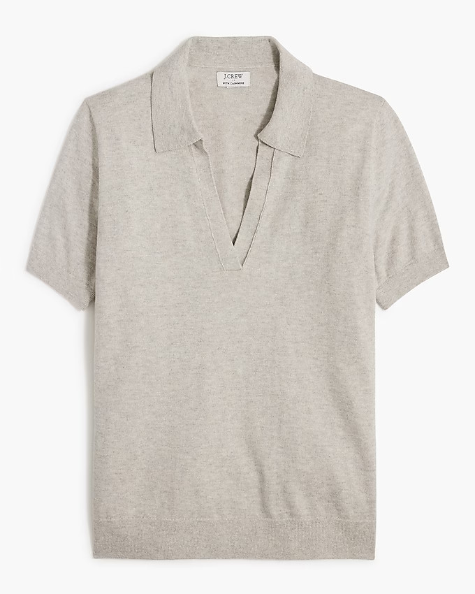 Cotton-blend polo sweater | J.Crew Factory