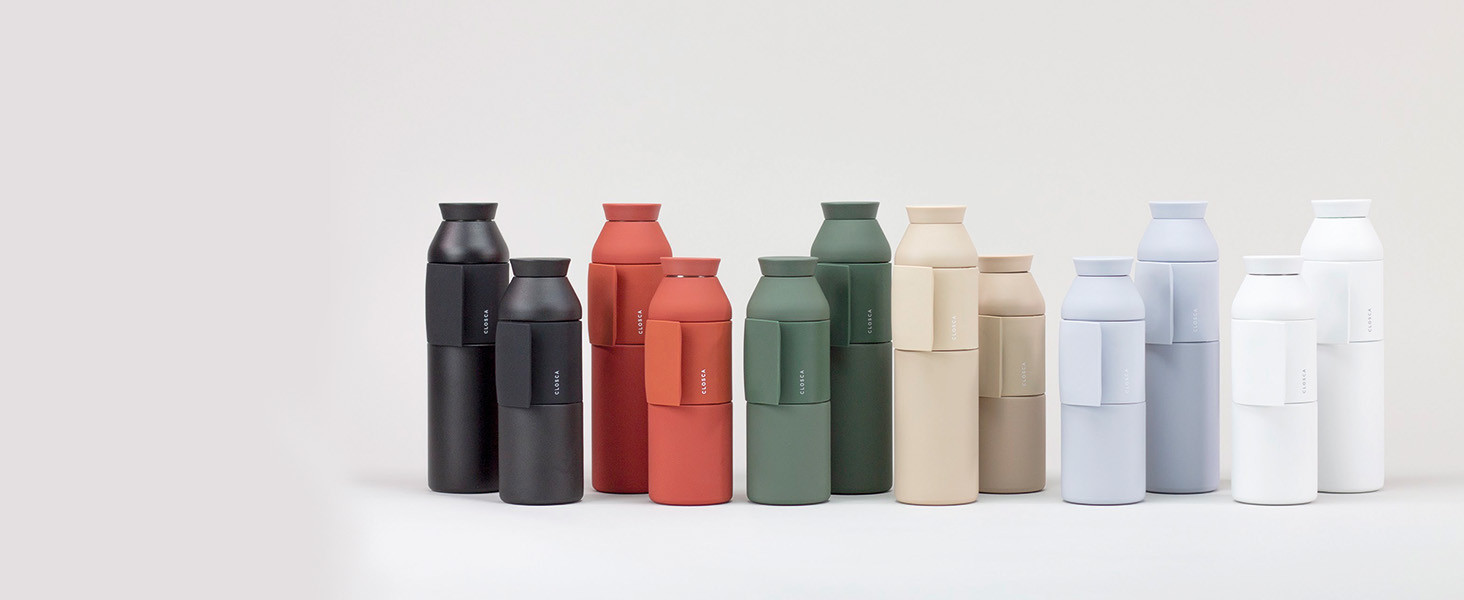 Closca Stainless Steel Water Bottle Bottle Wave. BPA Free. Double Wall Thermo Mug for Kids and Ad... | Amazon (US)