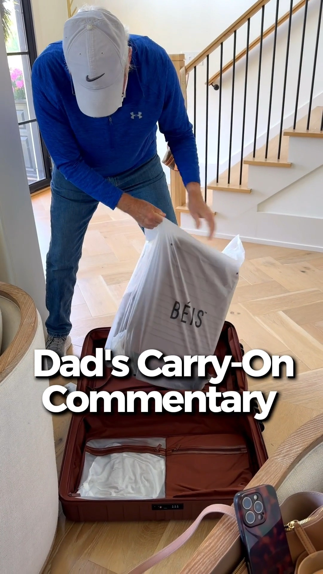 My dad said he needed new luggage… then my new Beis sets arrived and he immediately began his own unboxing video. Safe to say, now he’s convinced he needs a set of his own.

#LTKTravel #LTKmomlife #LTKOver40