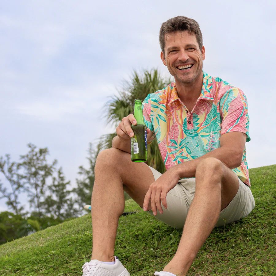 The Tropical Chancer - Golf Shirt | Kenny Flowers