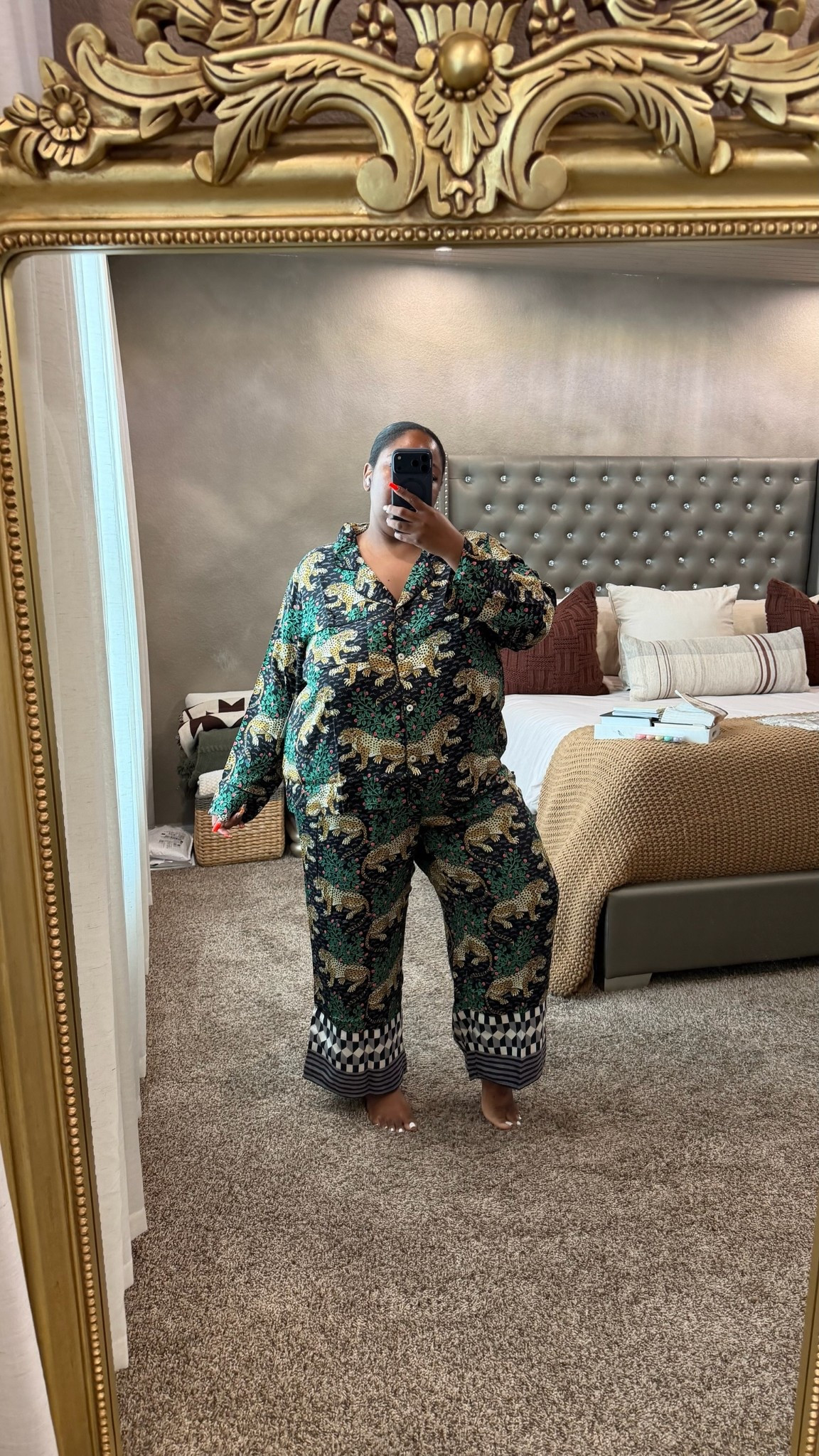 ✨ Loving this @Printfresh Bagheera Pajama Set. I’m wearing an XXL, and it’s available in sizes up to 4X.

#LTKPlusSize #LTKootd #LTKgrwm