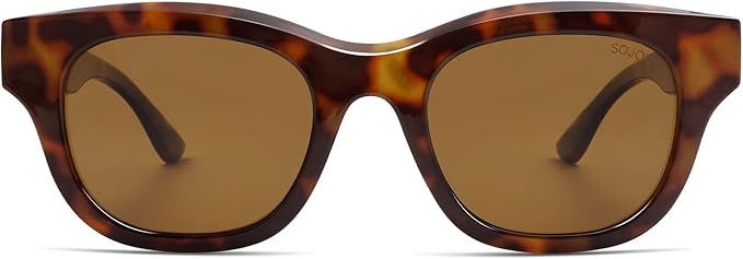 SOJOS Polarized Sunglasses womens men Trendy Small Designer Shades SJ2289 | Amazon (US)