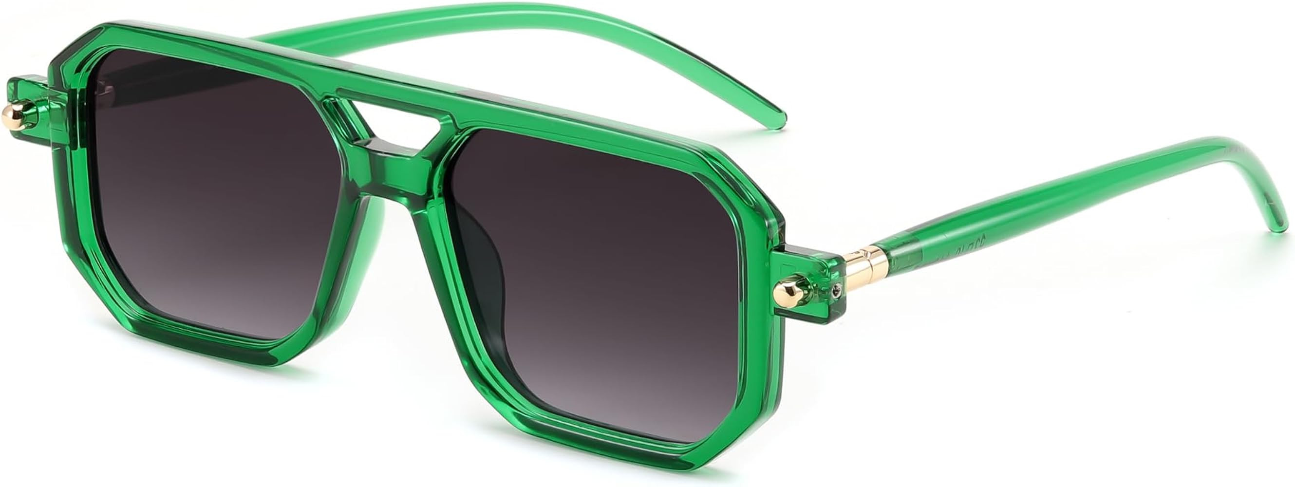 FEISEDY Vintage Square 70s Flat Aviator Sunglasses Women Men Classic Retro Stylish Frame UV400 Su... | Amazon (US)