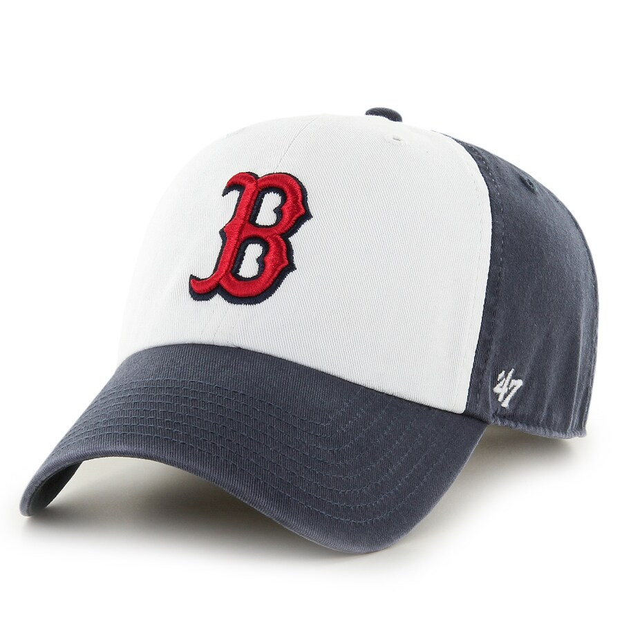 Boston Red Sox '47 Freshman Clean Up Adjustable Hat - Navy/White | Fanatics