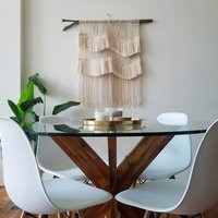 Large Macrame Wall Hanging | Art Tapestry Decor Macraweave Handmade Fibre Free & | Etsy (US)