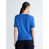 Free Assembly Women's and Women's Plus Roll Neck Cotton Sweater with Short Sleeves, Sizes XS-4X | Walmart (US)