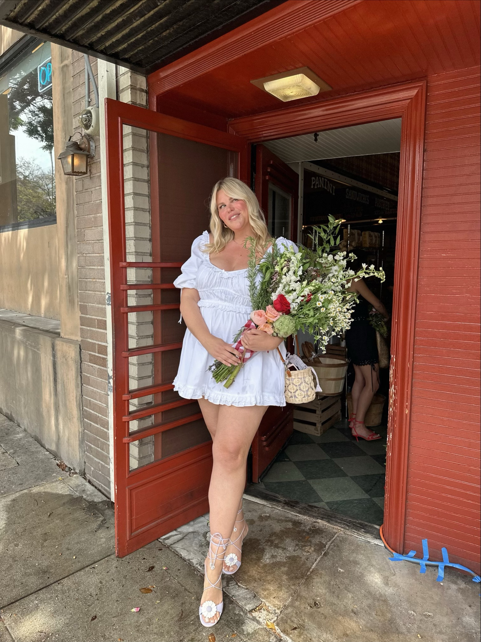 From the cutest event for Dolce Vita x For Love & Lemons 🍋 

Summer outfit | white dress 

#LTKstyletip #LTKSeasonal #LTKcurves