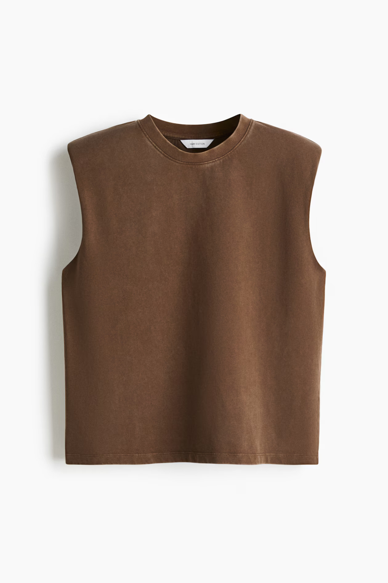 Shoulder-pad vest top | H&M (UK, MY, IN, SG, PH, TW, HK)