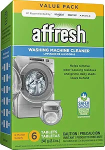 Affresh Washing Machine Cleaner, Cleans Front Load and Top Load Washers, Including HE, 6 Tablets | Amazon (US)