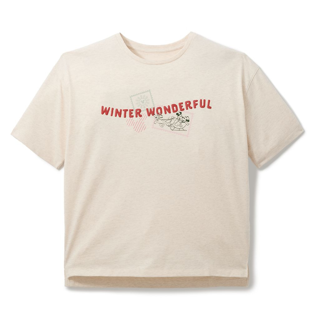 Mickey Mouse and Friends ''Winter Wonderful'' T-Shirt for Women | Disney Store