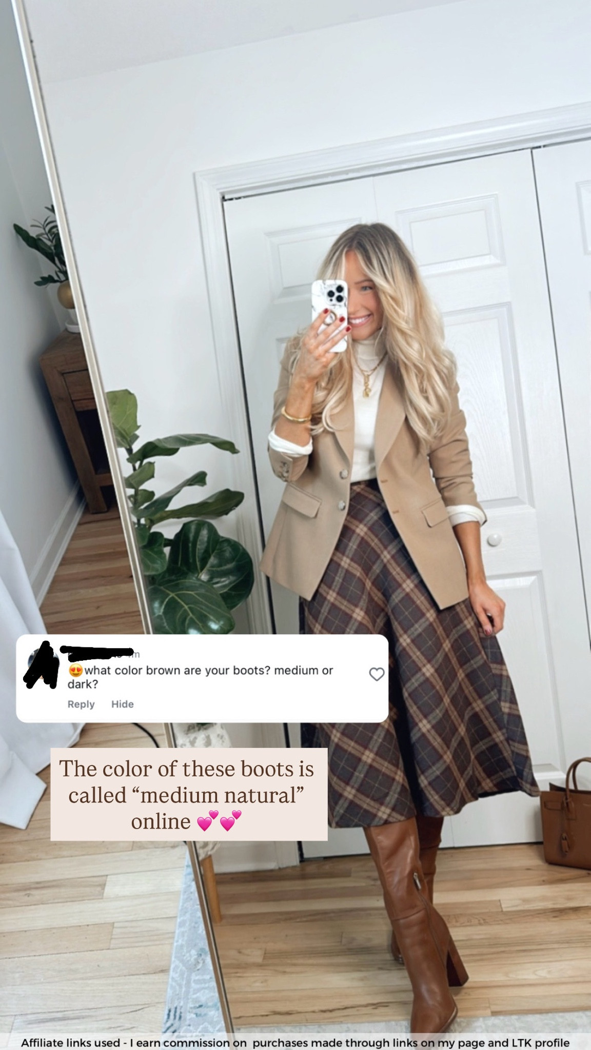 Work outfit with brown knee high boots for winter 

#LTKWorkwear