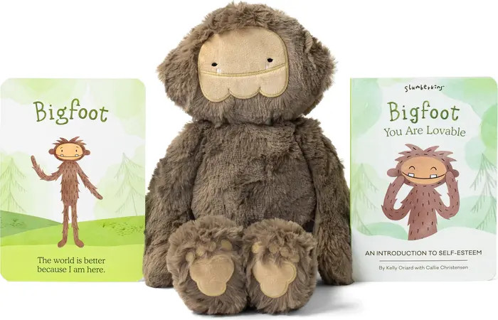 Bigfoot Stuffed Animal & 'Bigfoot' Board Book | Nordstrom