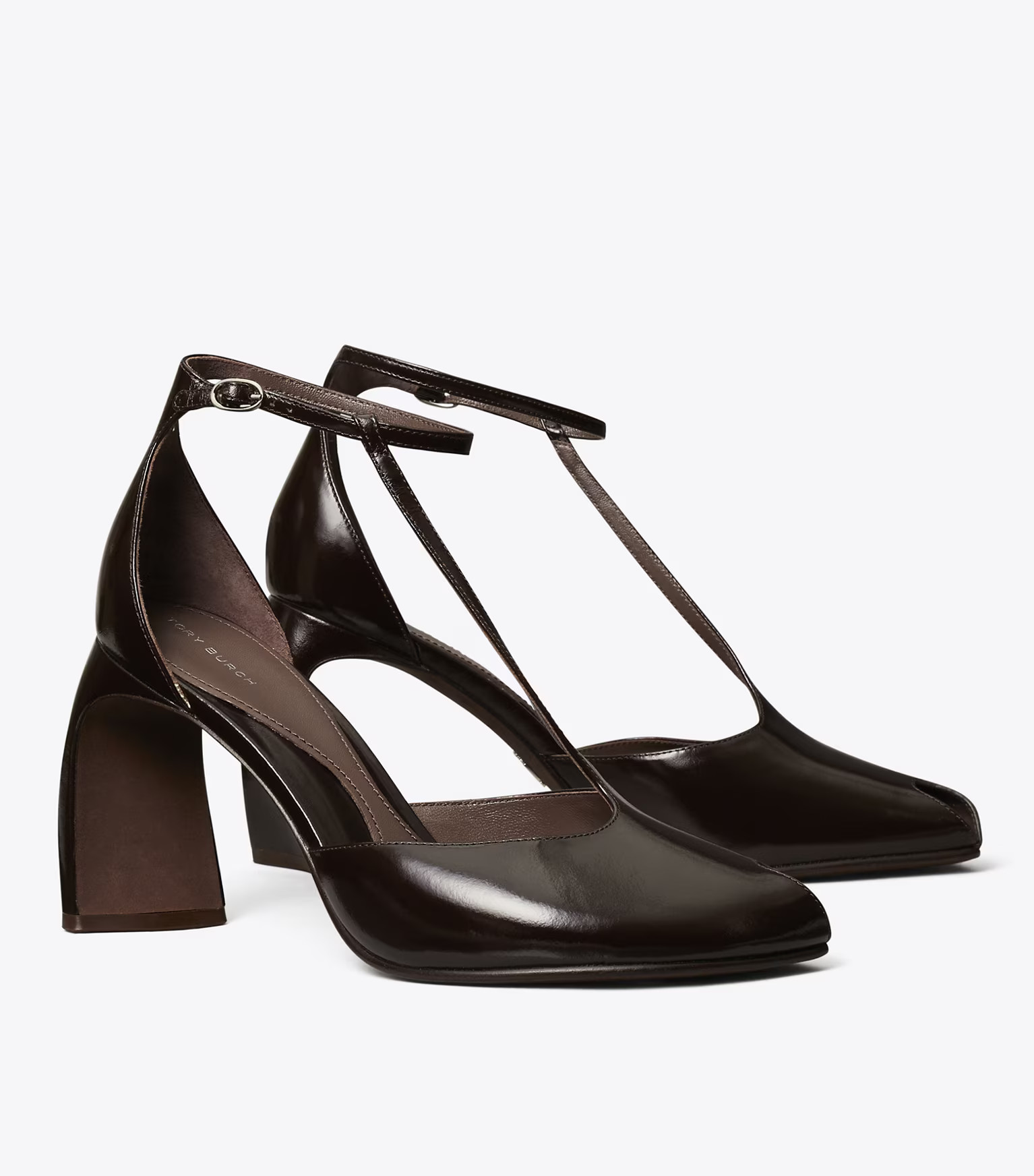 PEEP-TOE T-STRAP HEELED SANDAL | Tory Burch (US)