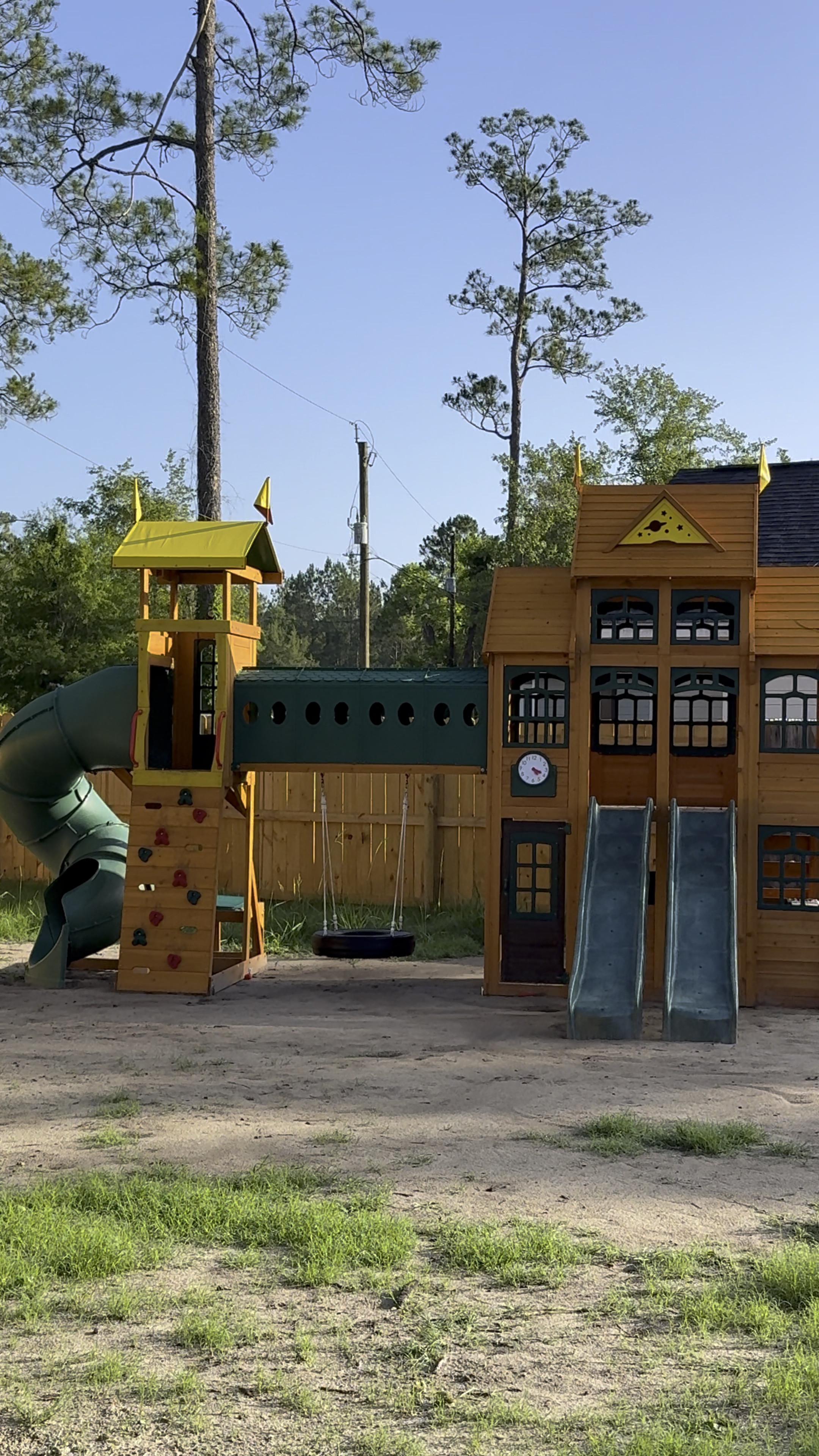 Our new PLAY SET 🥹 The kids can’t stay off of it! Such a good investment ❤️ 

#LTKKids #LTKSummerEdit #LTKHome