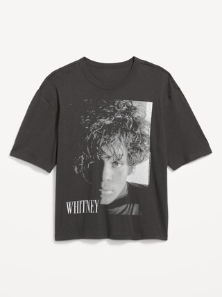 Whitney Houston™ Cropped T-Shirt | Old Navy (US)